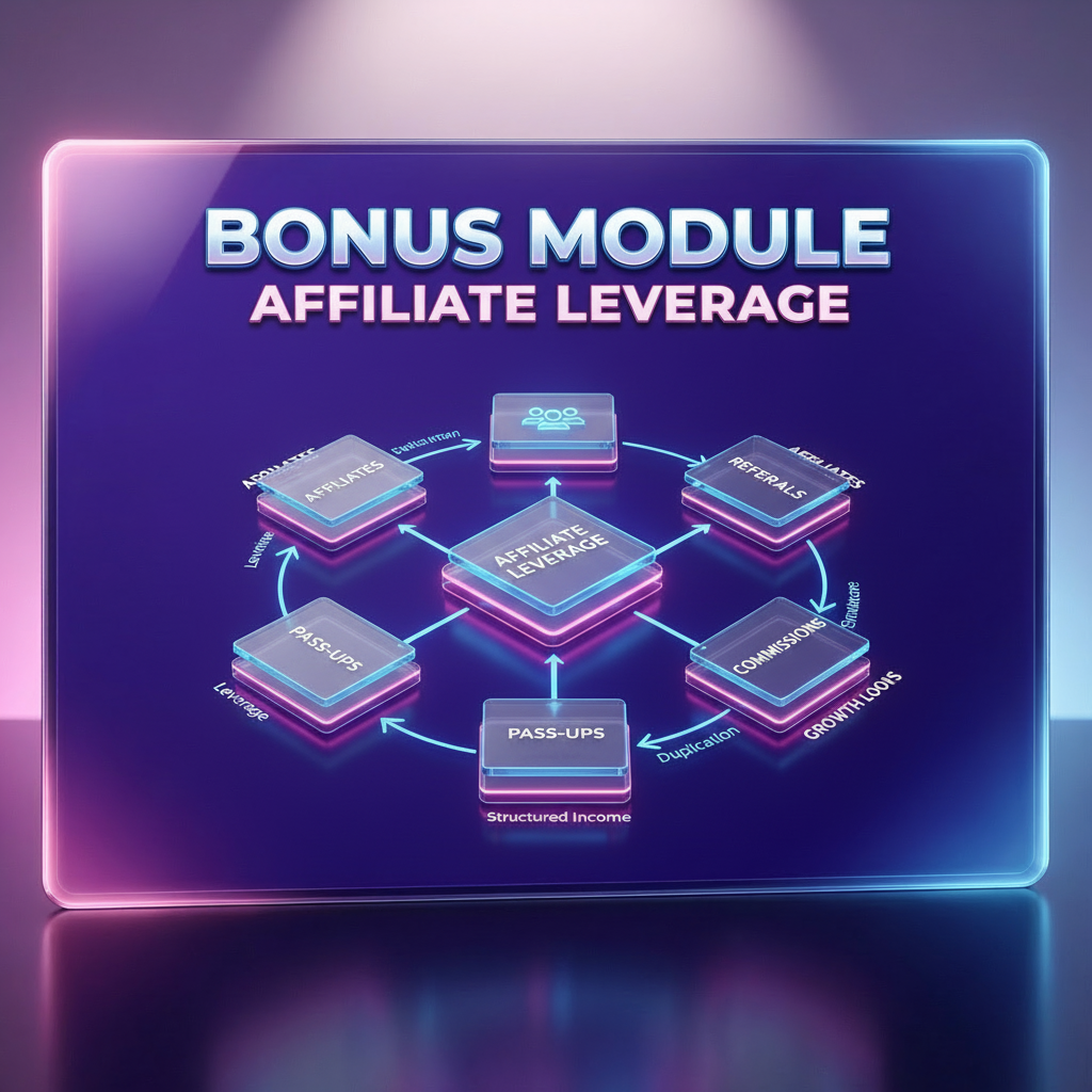 Bonus: affiliate leverage